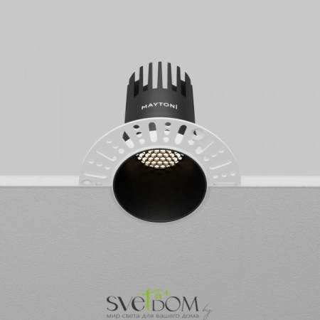Встраиваемый светильник Technical DL120-10W-4K-TRS-B Maytoni
