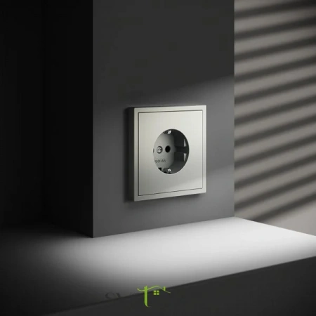 Розетки электрические с заземлением Voltum S70 VLS040105  Voltum