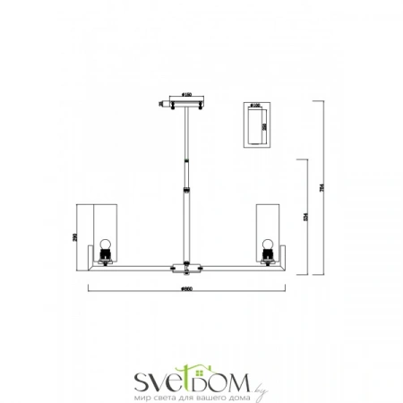 ЛюстрыMOD089PL-10BS Maytoni | Svetdom.by