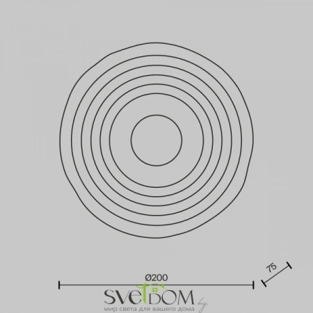 Бра MOD343WL-L5BS3K Maytoni | Svetdom.by