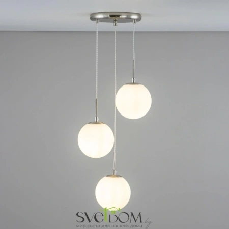 Citilux Томми CL102034 Подвесной светильник Матовый Хром CITILUX