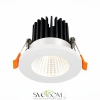 ST704.538.10 Св-к встр. Белый LED 1*10W 3000K 900Lm Ra>90 38° IP20 D80xH60 170-240V Встраиваемые светильники ST LUCE