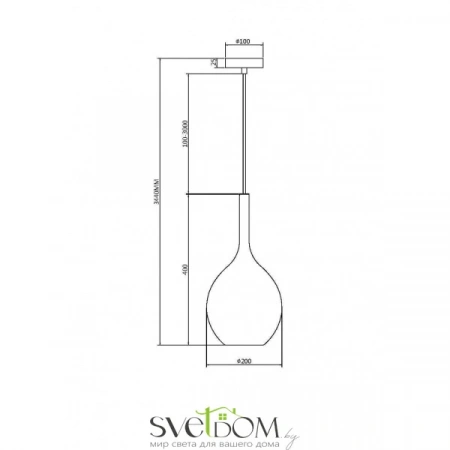 Подвесные светильники Maytoni MOD271PL-01B3 от Магазина Svetdom.by