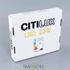 Citilux Омега CLD50K222 LED Встраиваемый светильник с диммером Чёрный CITILUX