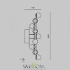 Настенные светильники MOD081WL-L13G3K Maytoni | Svetdom.by