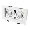 Светильник CL-KARDAN-S180x102-2x9W Warm (WH, 38 deg) Arlight 024127 Arlight