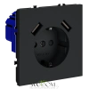 Розетка с USB, А+А Voltum S70 VLS040407  Voltum VLS040407