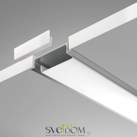 Алюминиевый профиль встраиваемый 30x6 ALM003S-2M