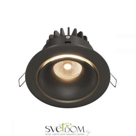 Встраиваемые светильники Maytoni DL031-L12W3K-D-B от Магазина Svetdom.by