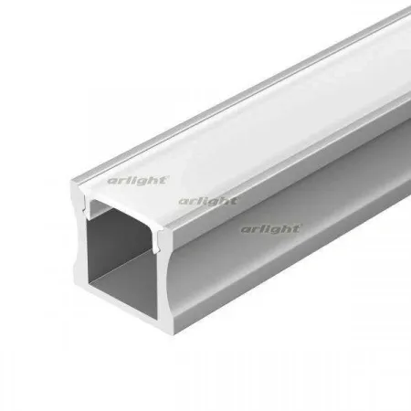ARLIGHT Профиль с экраном ALU-SLIM-H15-2000 ANOD+FROST (Arlight, Алюминий)