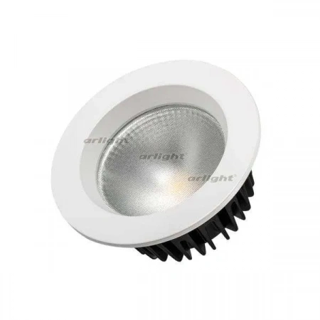 ARLIGHT Светодиодный светильник LTD-105WH-FROST-9W Day White 110deg (Arlight, IP44 Металл, 3 года)