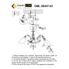 Люстра подвесная Omnilux  OML-56407-03 Omnilux