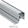 Алюминиевый профиль для натяжного потолка 52x35 ALM012S-2M