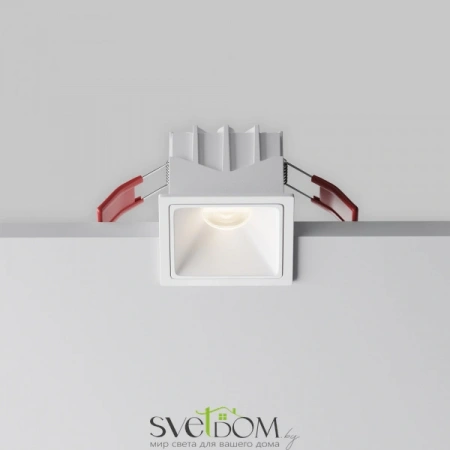 Встраиваемые светильники Maytoni DL043-01-10W4K-SQ-W-1 от Магазина Svetdom.by