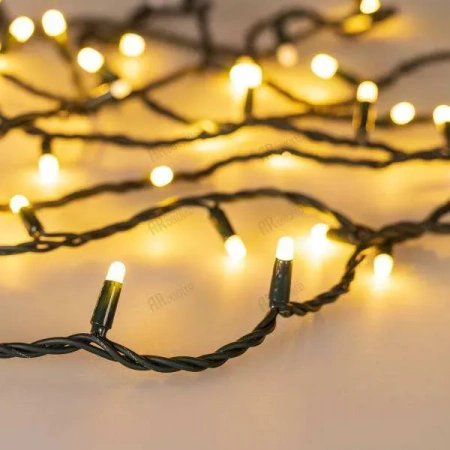 ARLIGHT Светодиодная гирлянда ARD-STRING-PRO-1000-GREEN-100LED-MILK-PULSE Warm (230V, 7W) (Ardecoled, IP65)