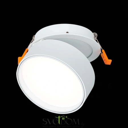 ST651.548.14 Встраиваемый поворотный светильник Белый LED 1*14W 4000K 1 100Lm Ra>90 120° IP20 D105xH Встраиваемые светильники ST LUCE