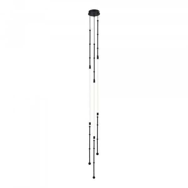 SL6132.405.45 Светильник подвесной ST-Luce Черный/Белый LED 1*15W 3000K STRAP