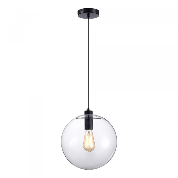 SL1056.423.01 Подвес ST-Luce Черный/Прозрачный E27 1*60W NOOR