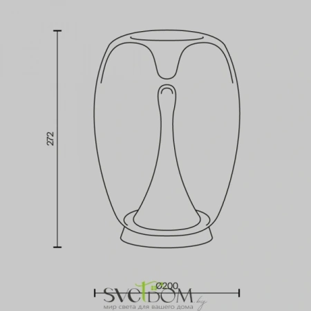 Настольный светильник Maytoni MOD282TL-L15G3K Maytoni