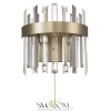 Citilux Лаура CL301422 Бра хрустальное с выключателем Шампань CITILUX