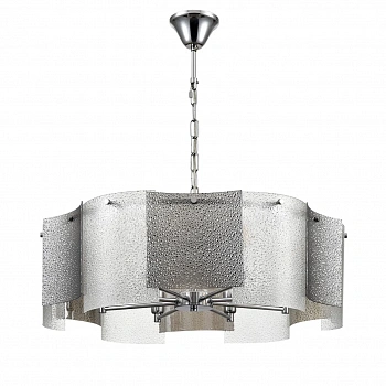 6594/8 MODERNI LN24 хром/тонированное стекло, металл/стекло Люстра подвесная E14 8*40W 220V DANDY