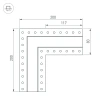 Угол SL-LINIA32-FANTOM Arlight 030097 Arlight