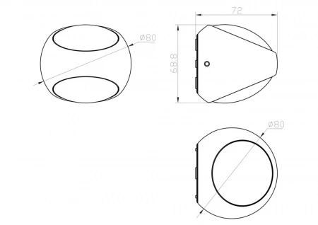 Светильники Maytoni O032WL-L6B3K от Магазина Svetdom.by