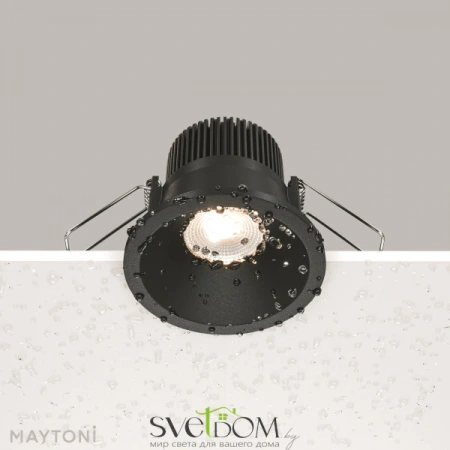 Фото Встраиваемые светильники Maytoni DL034-01-06W3K-B Встраиваемые светильники Maytoni DL034-01-06W3K-B от Магазина Svetdom.by