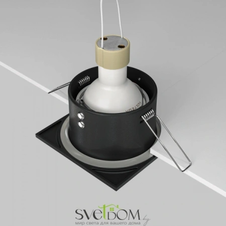 Встраиваемые светильники Maytoni DL033-2-01B от Магазина Svetdom.by