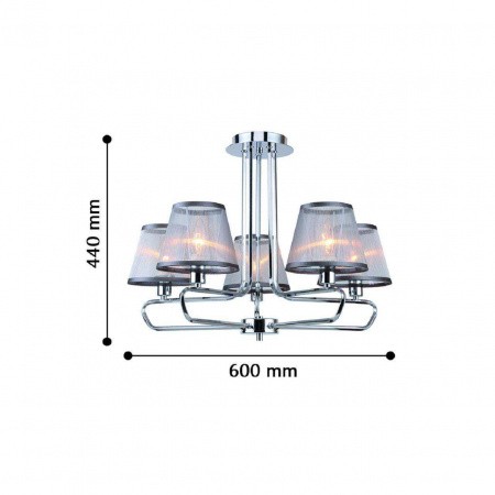 Люстры потолочные2343-5P Favourite | Svetdom.by