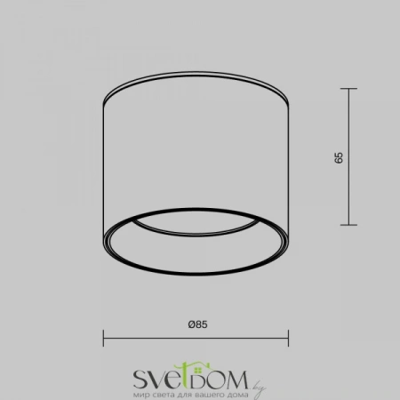 Потолочные светильники Maytoni C096L-GX53-WBS от Магазина Svetdom.by