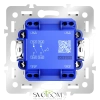 Механизм выключателя с самовозвратом двухклавишного 10А Voltum S70 VLS0206M Voltum VLS0206M