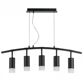 Lightstar LR7353751 Люстра RULLO 5х50W GU10 ЧЕРНЫЙ (571735+214437-5+202431-5)