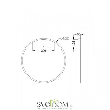 Настенные светильники MOD058WL-L35BS4K Maytoni | Svetdom.by