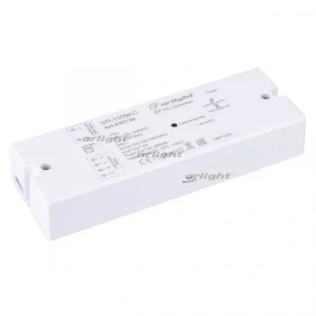 ARLIGHT Диммер SR-1009AC (230V, 2x1.2A) (Arlight, IP20 Пластик, 3 года)