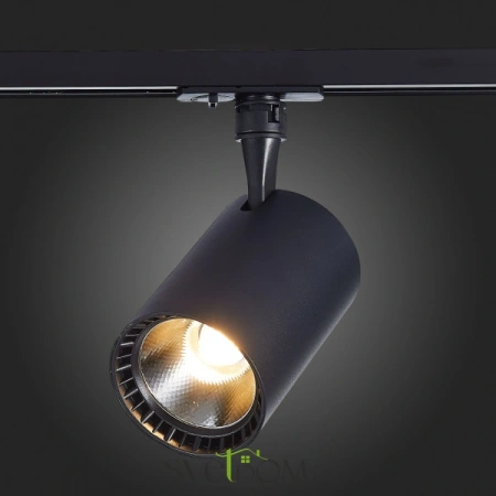 ST351.436.20.36 Св-к трек. Черный LED 1*20W 3000K 1 800Lm Ra?90 36° IP20 L118xW78xH174 100-240V Однофазная трековая система ST LUCE