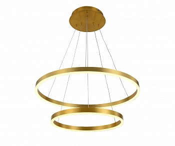 08219,36A(3000k) Подвес димм. Тор латунь d60+40