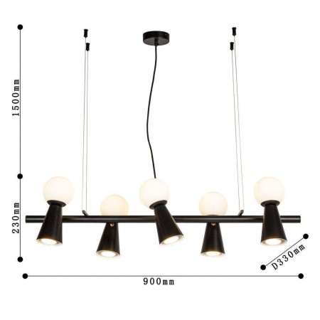 Люстры подвесные4095-5P Favourite | Svetdom.by