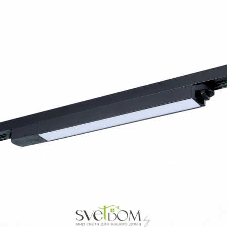 ST366.438.12 Св-к трек. Черный LED 1*12W 3000K 1 100Lm Ra>98 120 IP20 L400xW34xH33 180-240V Однофазная трековая система ST LUCE