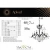 Люстры подвесныеAPL.812.03.30 Aployt | Svetdom.by