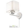 Citilux Тильда CL469415 Бра с абажуром и выключателем Белое CITILUX