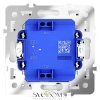 Выключатель одноклавишный с подсветкой Voltum S70 VLS010201  Voltum VLS010201