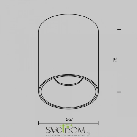 Потолочные светильники Maytoni C064CL-8W3K-RD-WB от Магазина Svetdom.by