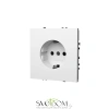 Розетки электрические с заземлением Voltum S70 VLS040101  Voltum VLS040101