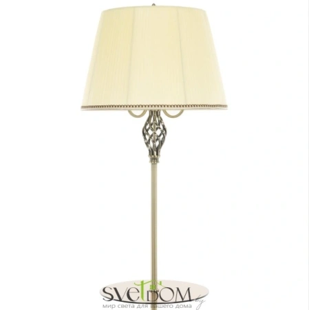 Citilux Вена CL402933T Торшер бронза со столиком и кремовым абажуром CITILUX