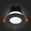 ST704.448.10 Св-к встр. Черный LED 1*10W 4000K 900Lm Ra>90 38° IP20 D80xH60 170-240V Встраиваемые светильники ST LUCE