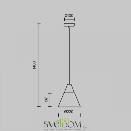 Подвесные светильники Maytoni P359-PL-01-W от Магазина Svetdom.by