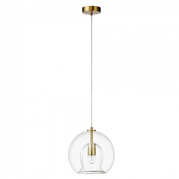 Crystal Lux LUISA SP1 BRASS/TRANSPARENT