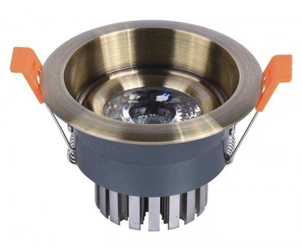 Kink Light 2152,20(4000K) Светильник бронзовый d9 h7 Led 7W