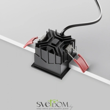 Встраиваемый светильник Technical DL043-01-10W3K-SQ-B-1 Maytoni